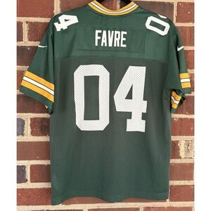Vintage Green Bay Packers Jersey Mens Large NFL Football Brett‎ Favre 04 Nike